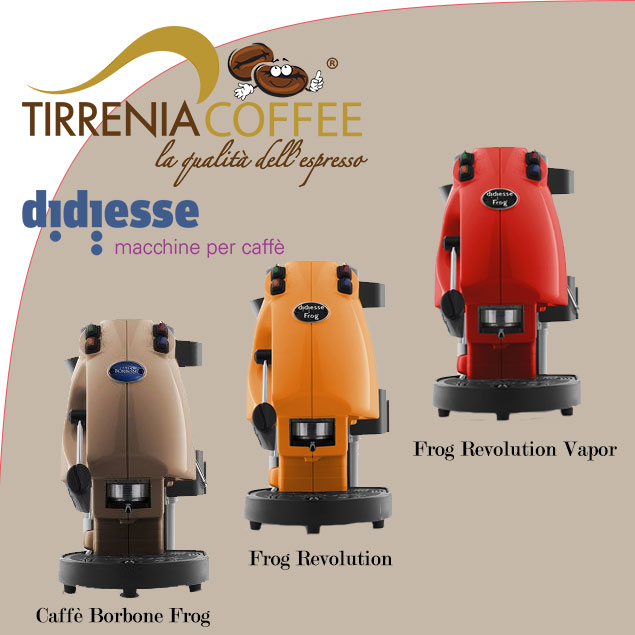 diesse frog macche da caffe tirrenia coffee